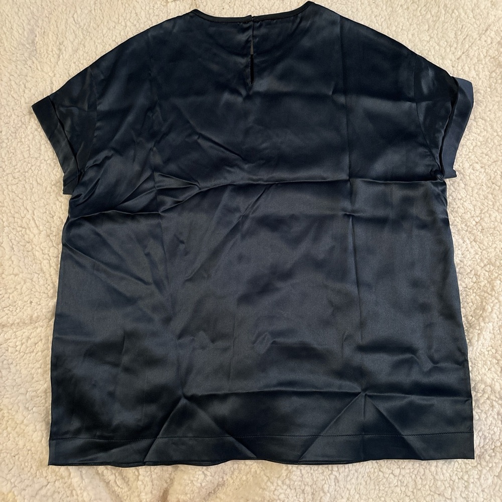 Silk shirt with diamonds
